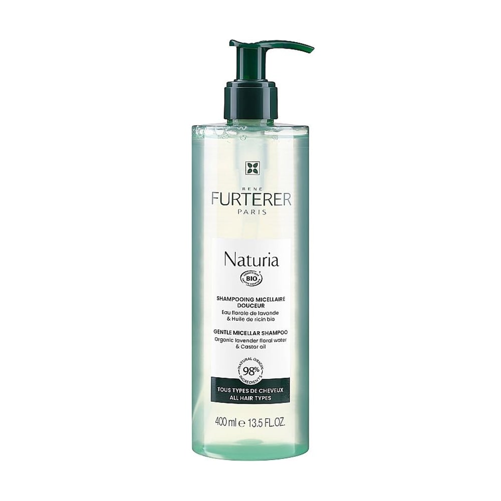 Міцелярний шампунь Rene Furterer Naturia Gentle Micellar Shampoo для всіх типів волосся, 400 мл